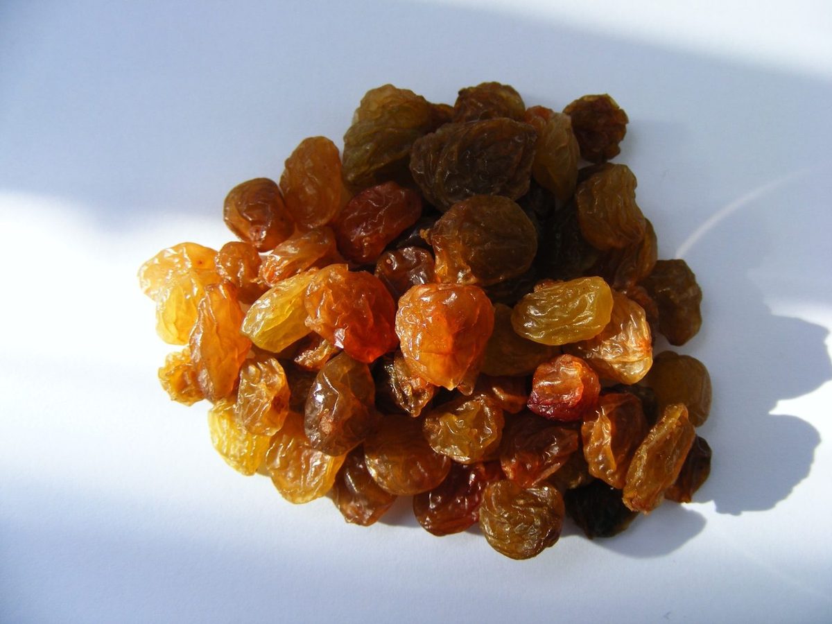 Dried Golden Raisins