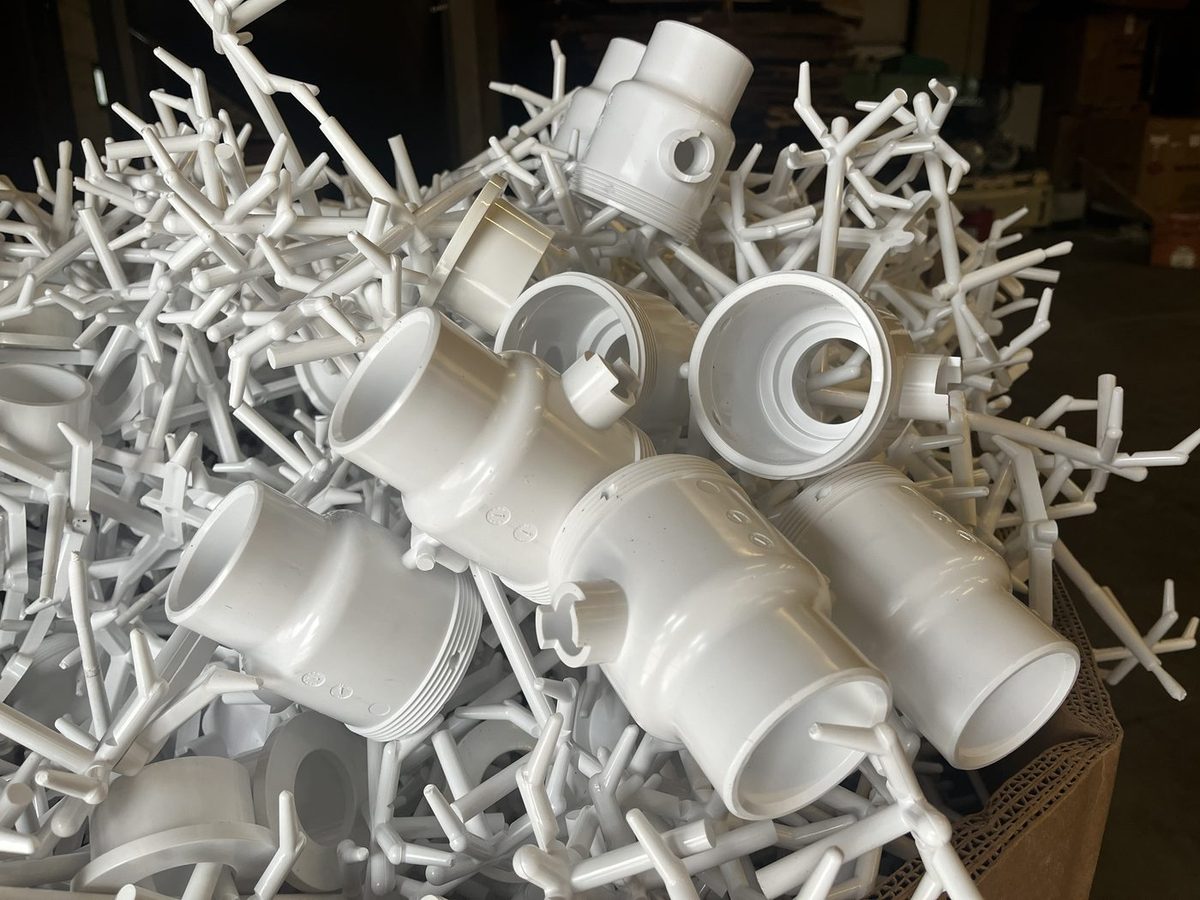 PVC Pipe Scrap