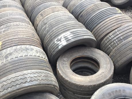 Used truck tyres