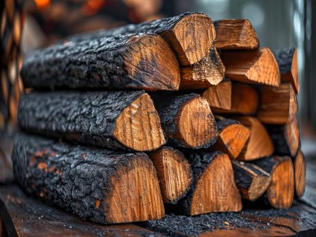 Orange Wood Charcoal